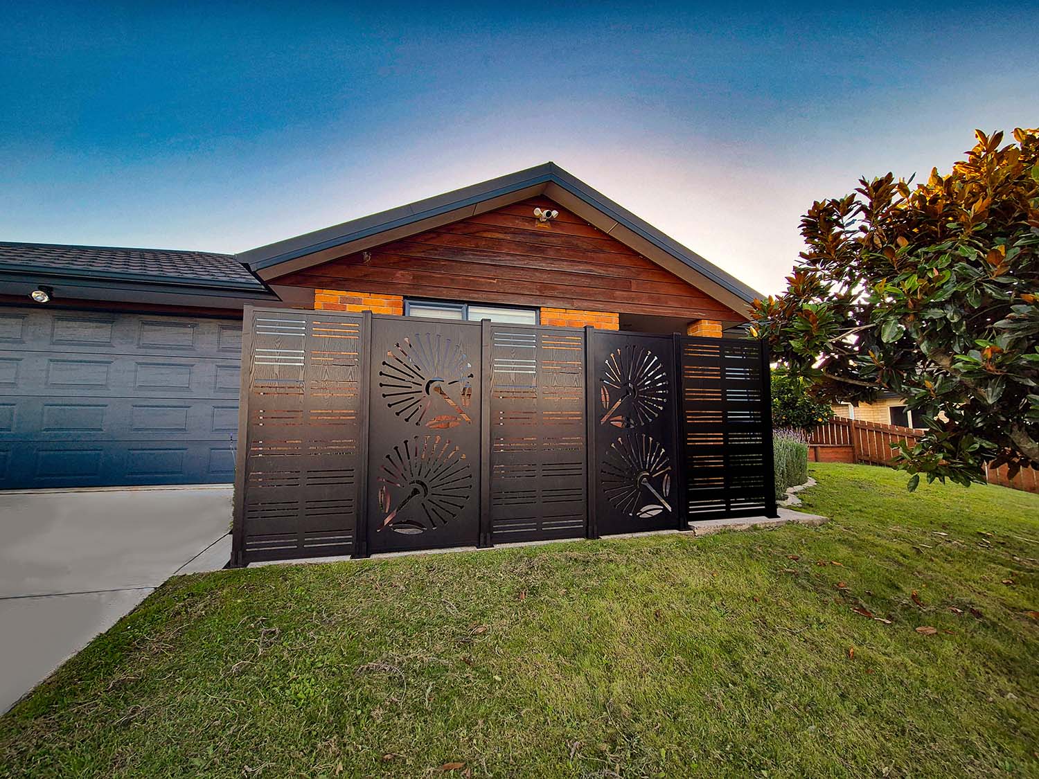 Decorative Screen fencing system