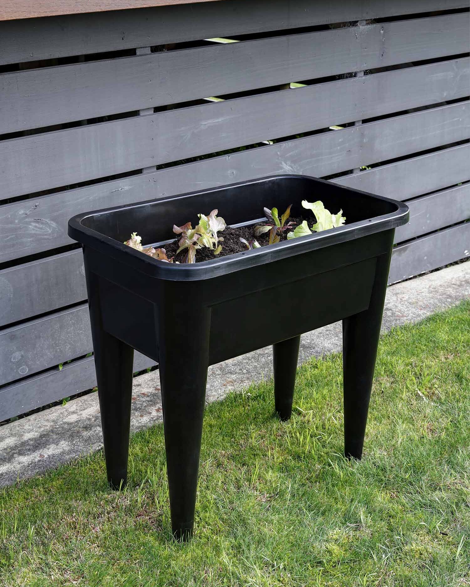 DIY raised garden plastic