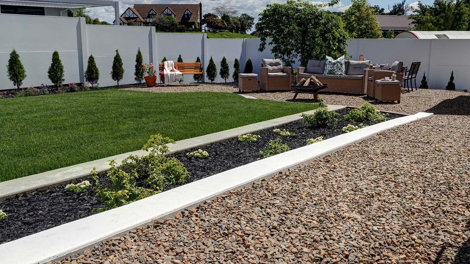 SmartPave permeable pavers being installed for a patio