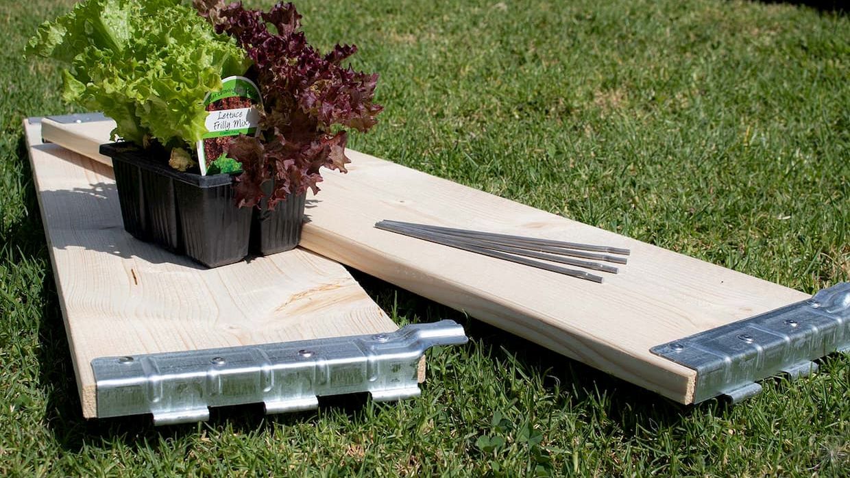 GardenStax natural kitset raised bed