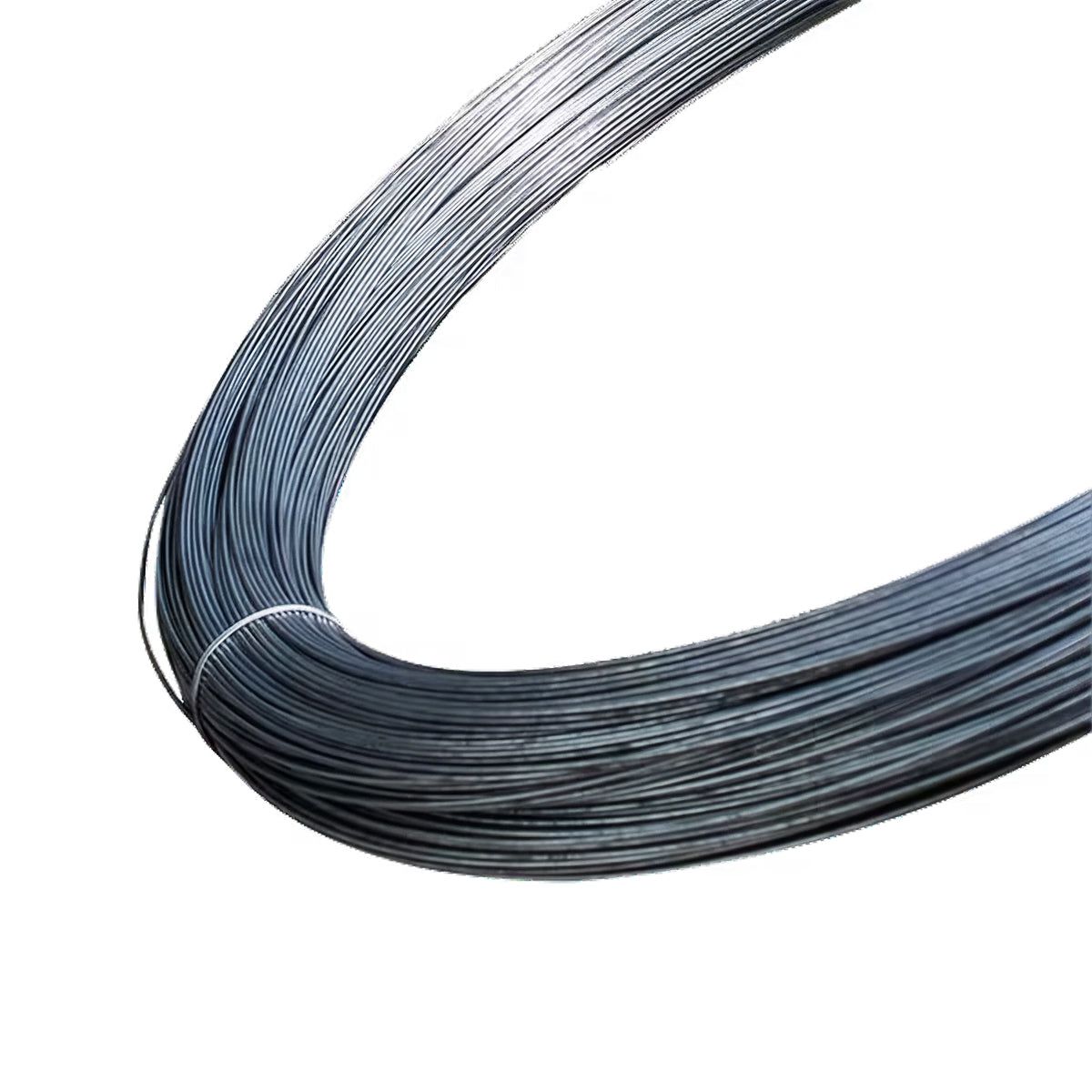 Galvanised wire coil
