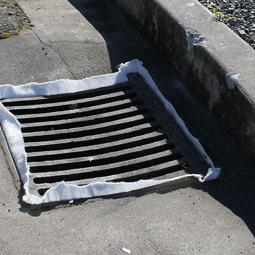 FilterPod fitted in a stormwater catchpit