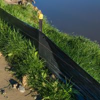 SiltFence installed on an earthworks site