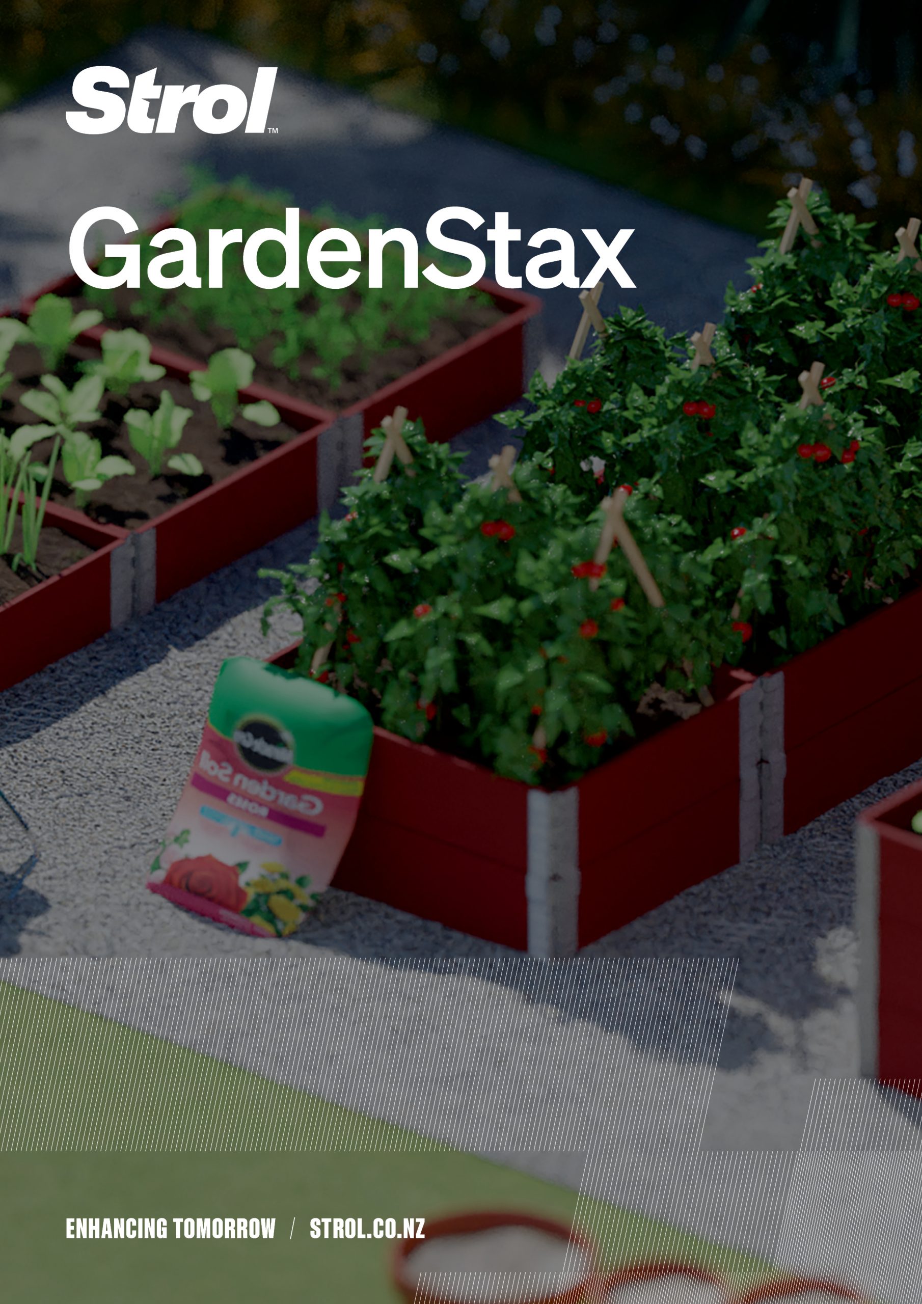 GardenStax Brochure Cover