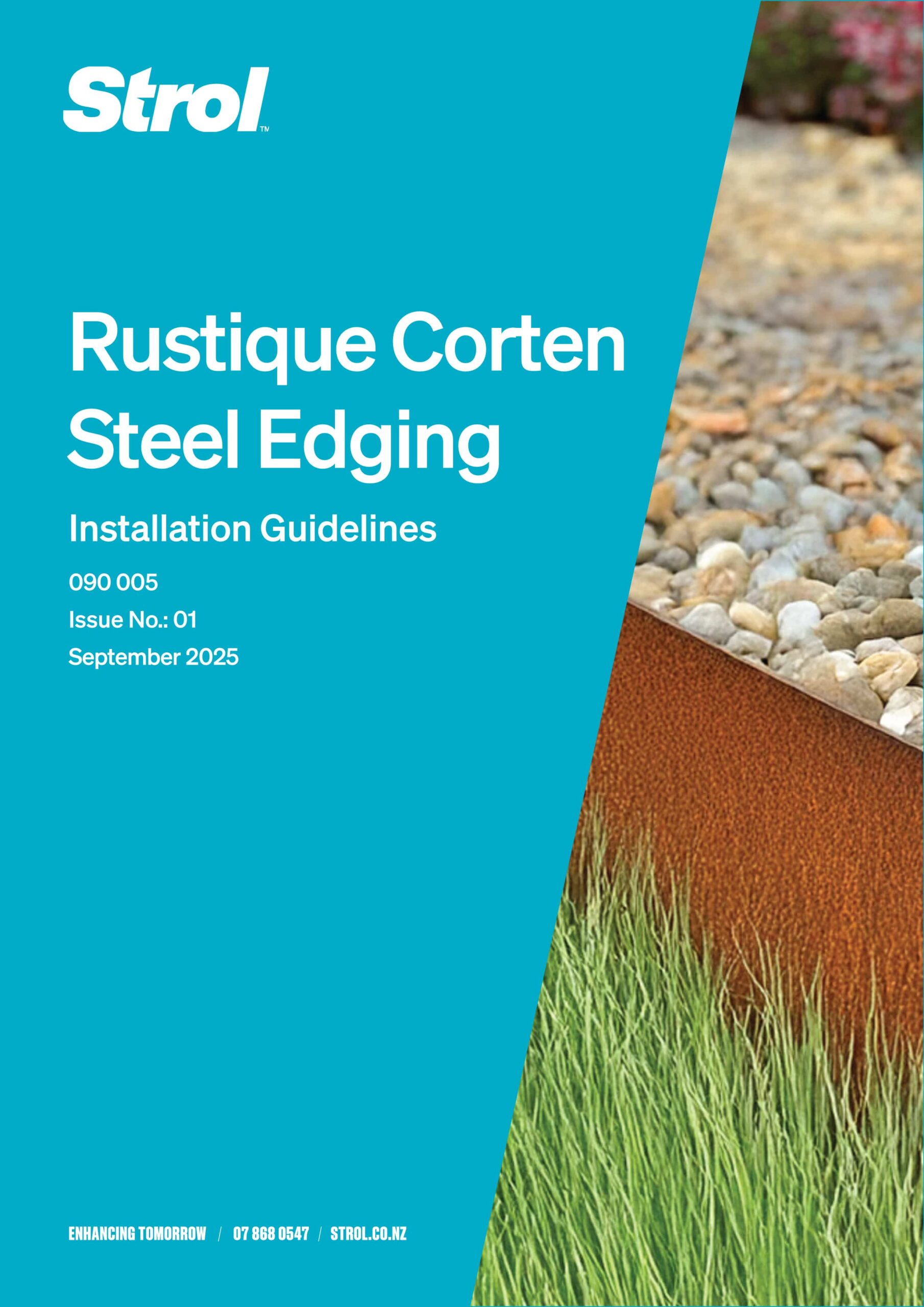 Rustique Corten Steel Edging - cover