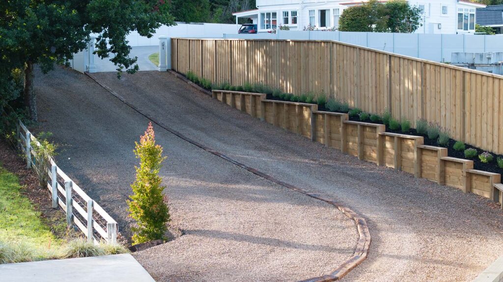 PebbleLock Case Study | Sloped Driveway Paving