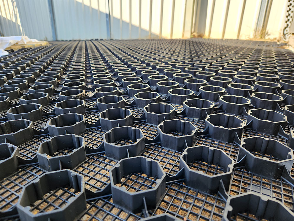 PebbleLock - Firepit installation